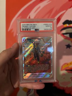 Trunks: Future Alt Art SB02-010 PSA 10 Manga