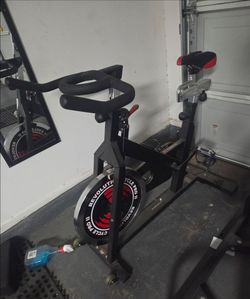 Spin bike.