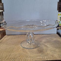 VIKING ETCHED CAKE STAND