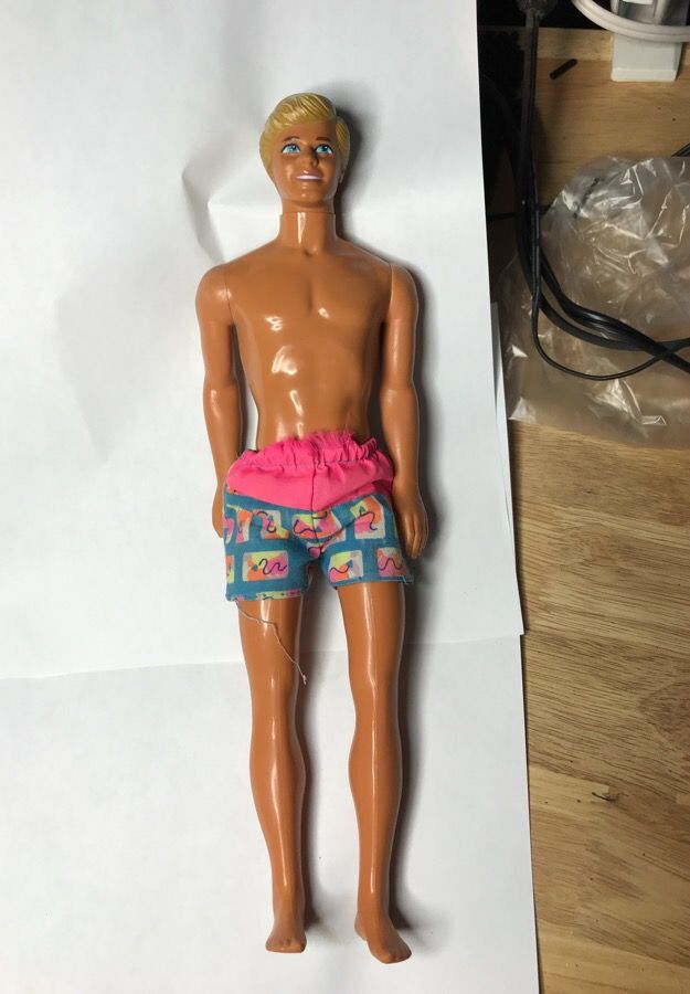 Mattel Ken doll 1988/1968 Malaysia