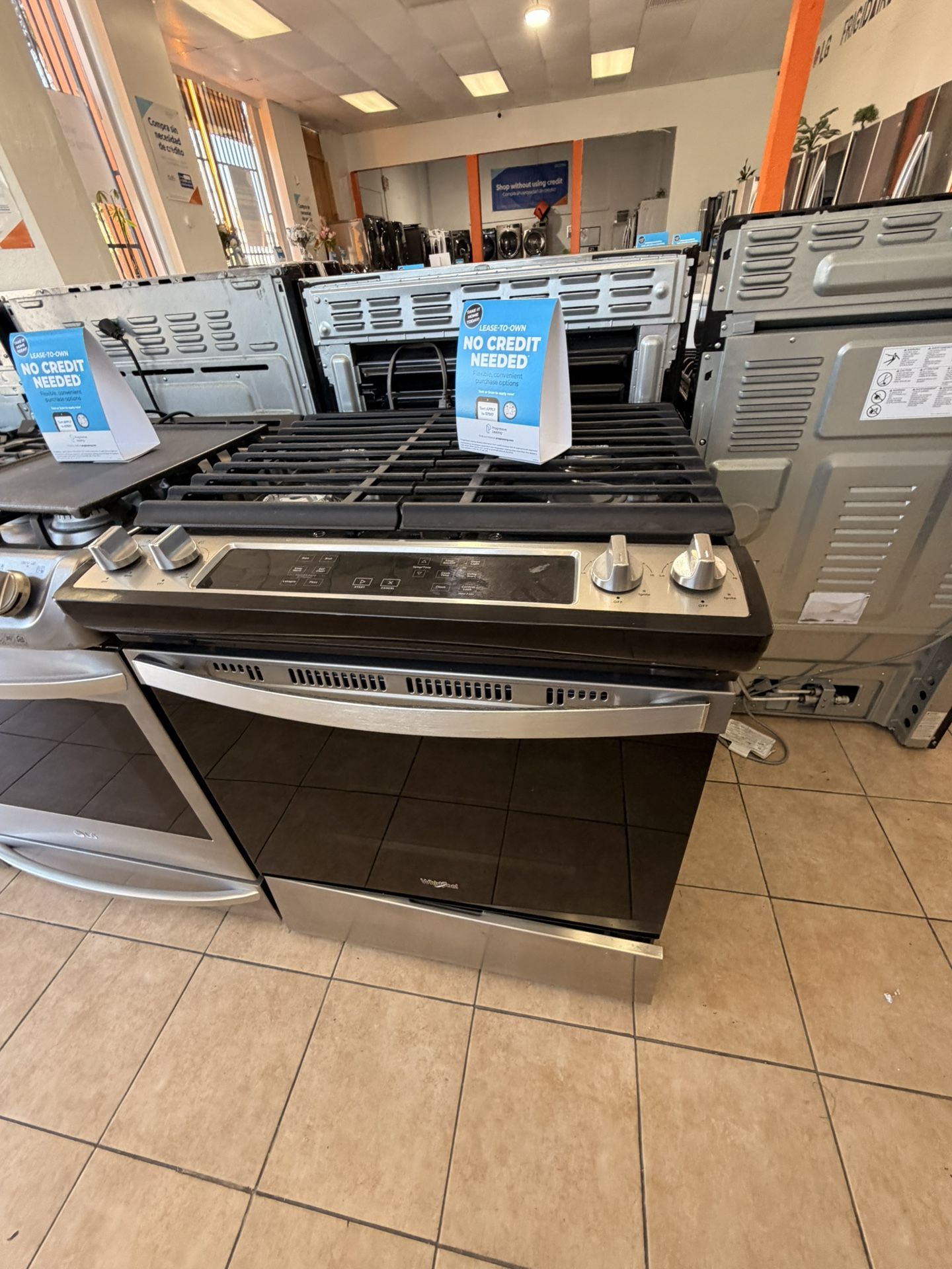Whirlpool Slide In Oven Financing Available