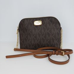 Micheal Kors Signature Leather Crossbody