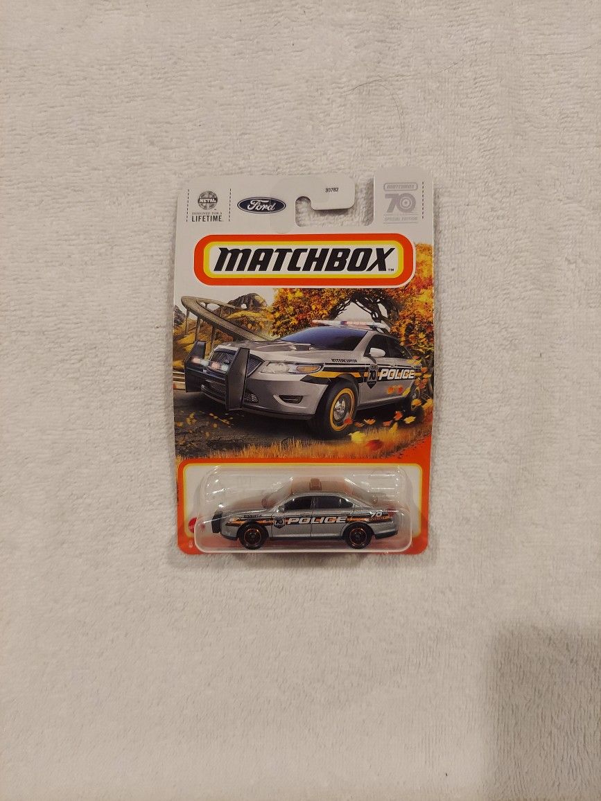 New! Matchbox Ford Police Interceptor