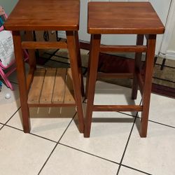 Wooden Bar Stools