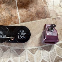 Truck driver truck and trailer air brake lock