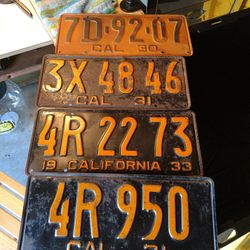 Senior plates !! Lol