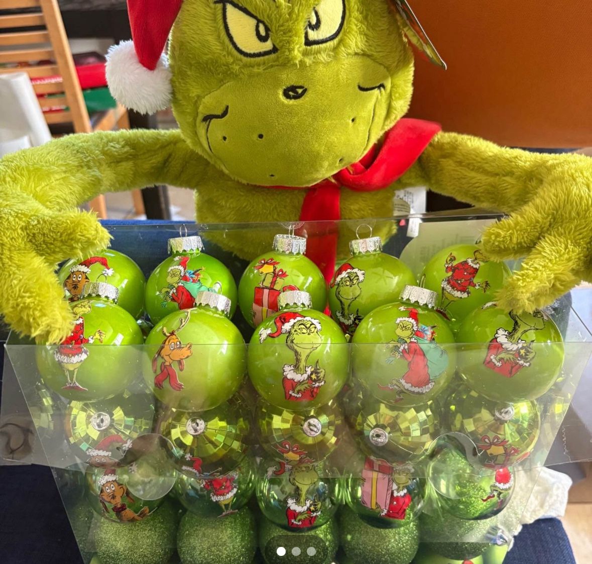 Grinch Christmas Ornaments 