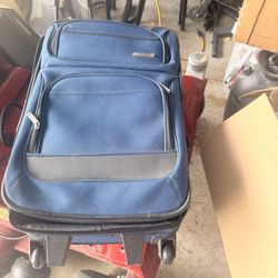 Small Blue 2pc Luggage Set