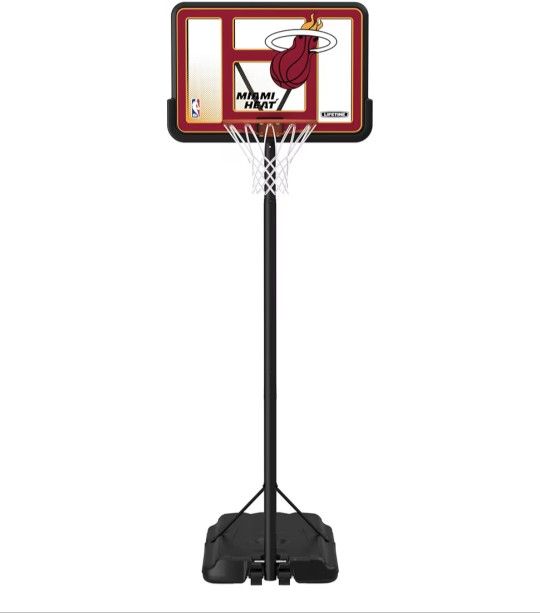 Brand New Miami Heat Basketball Hoop
