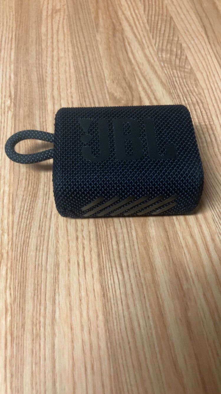 JBL Go 3 Portable Waterproof Speaker -(black)