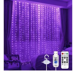 Purple Curtain light