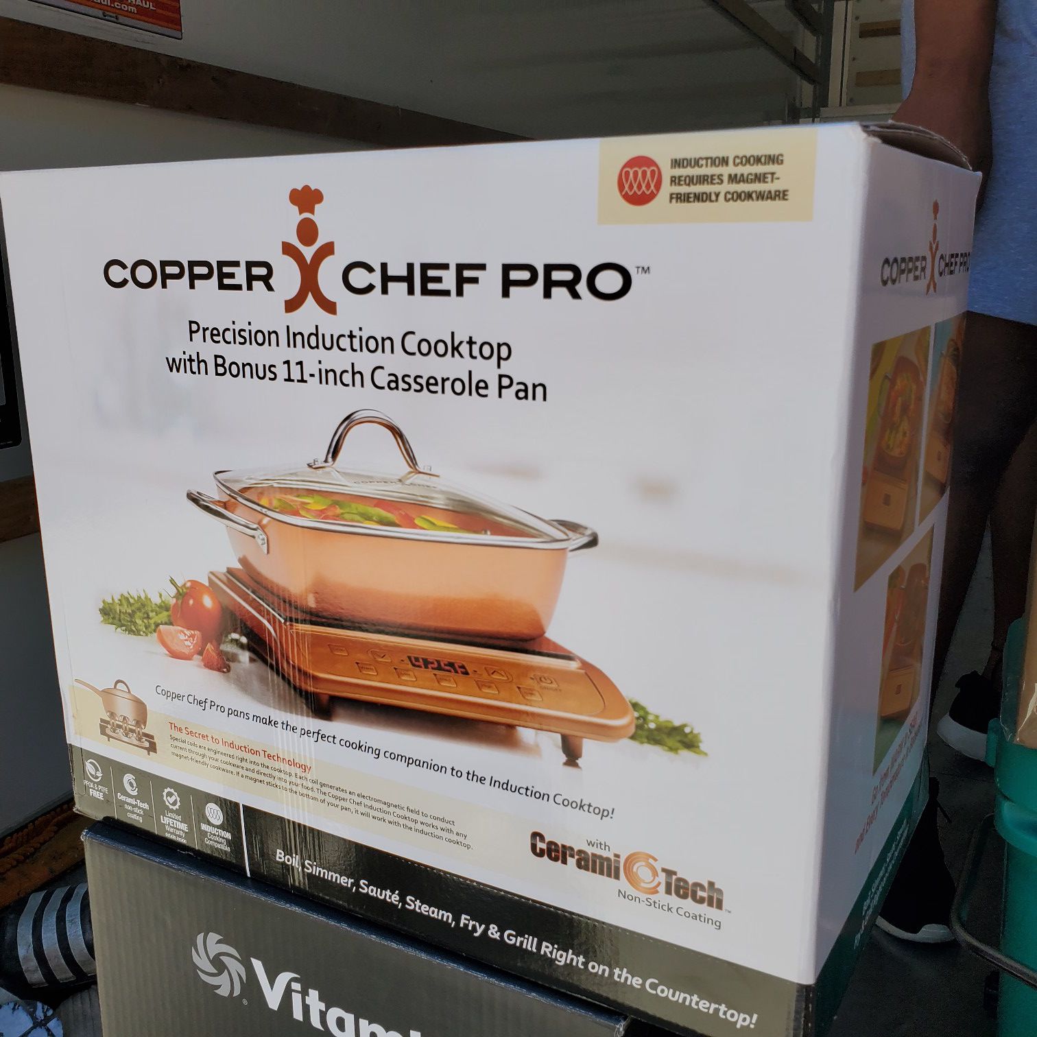 Copper chef pro induction cook top great condition