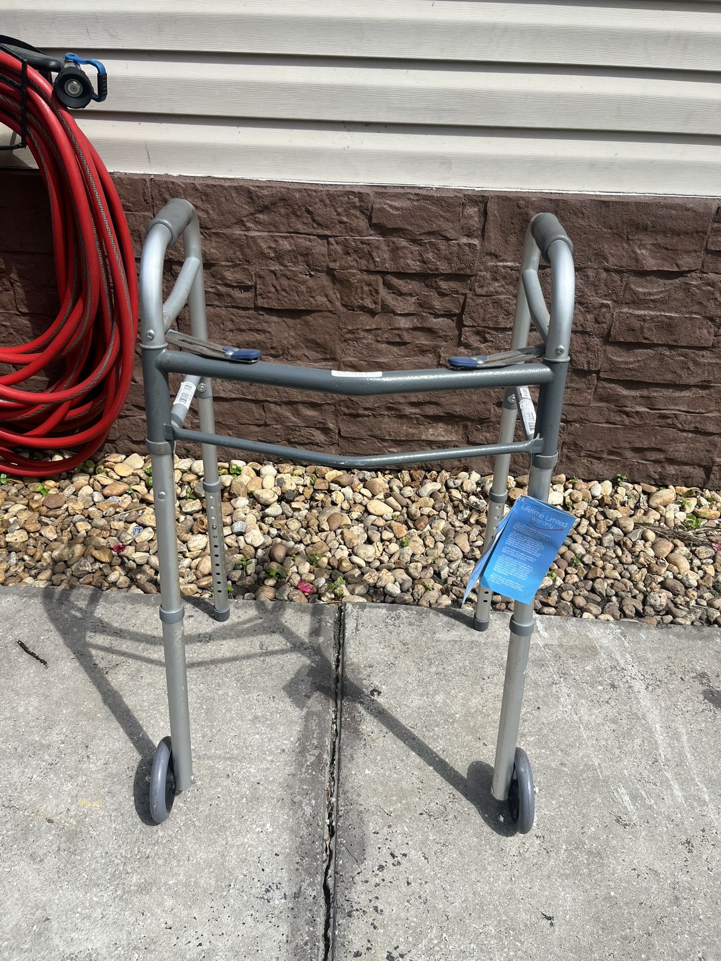 Folding Walker With Wheels