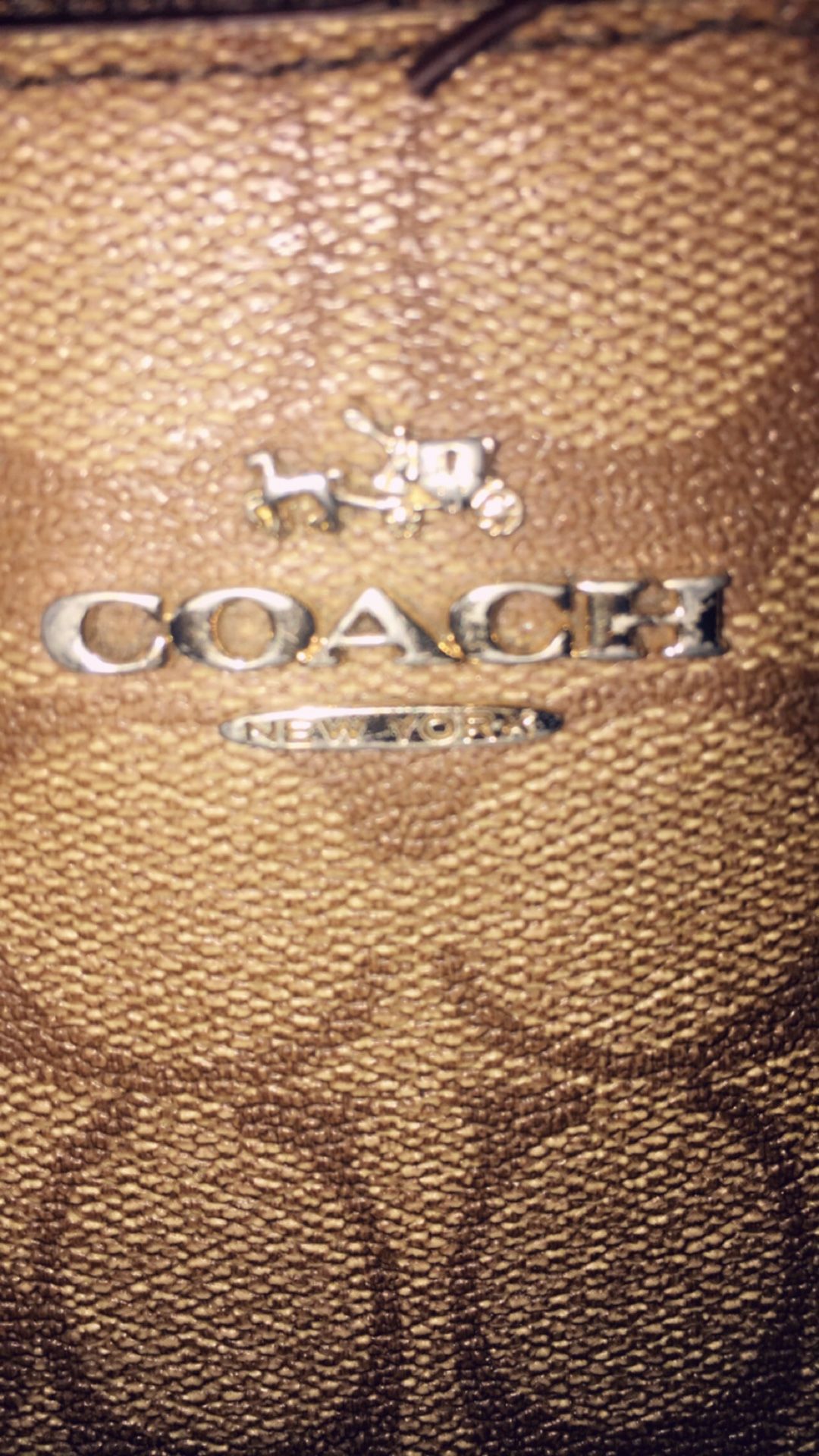 Coach hand bag