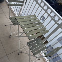 Ikea Outdoor Table And 2 Seats 