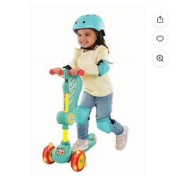 Cocomelon 3 Wheel Light up Scooter
