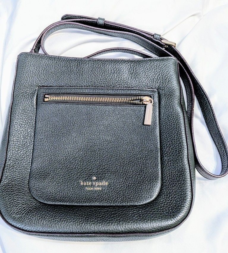 Kate Spade Leila Crossbody Purse, Deep Evergreen