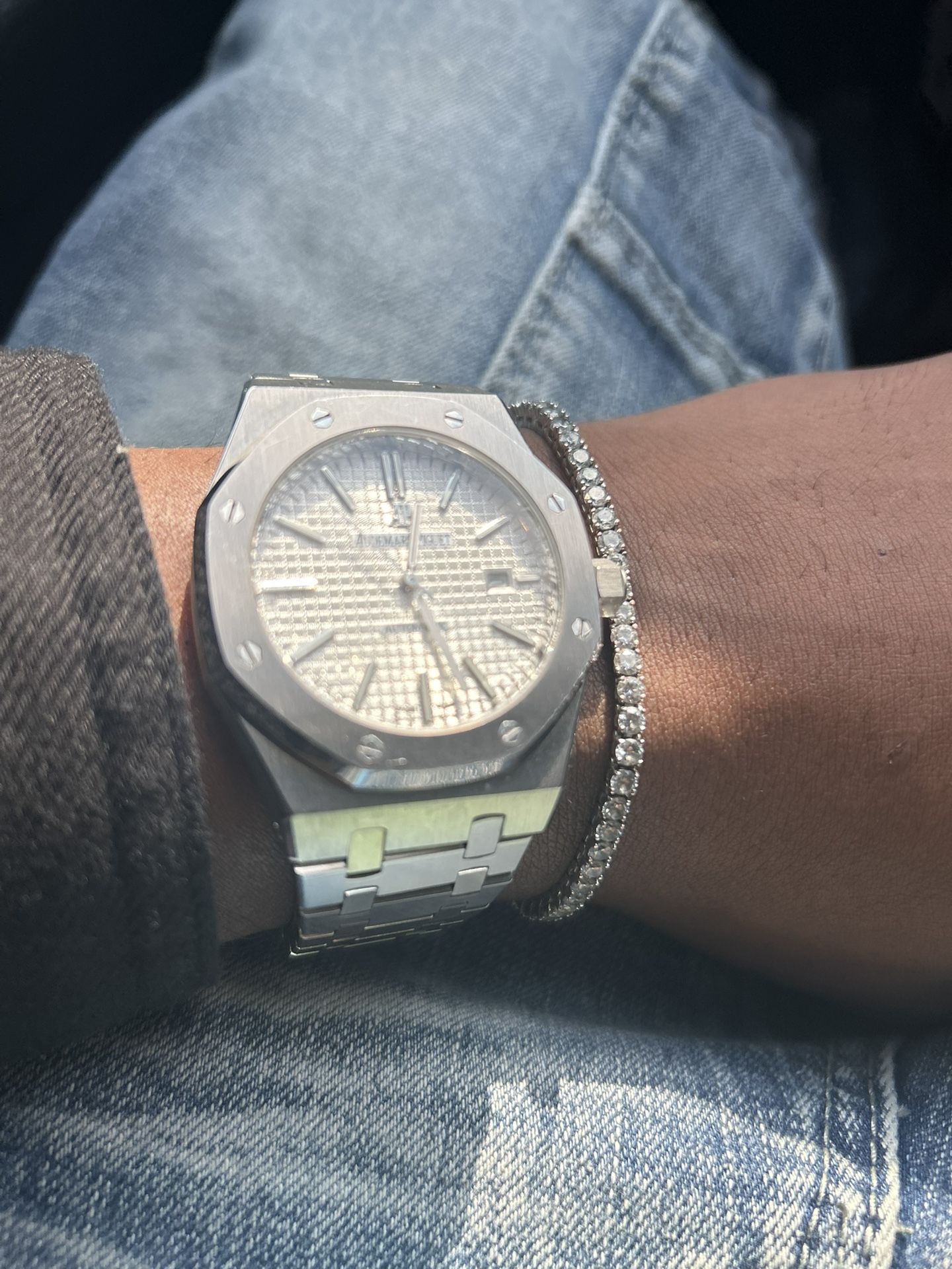 Automatic. Stainless Steel AP Watch