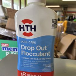 HTH Pool Care Liquid Flocculant 32 oz