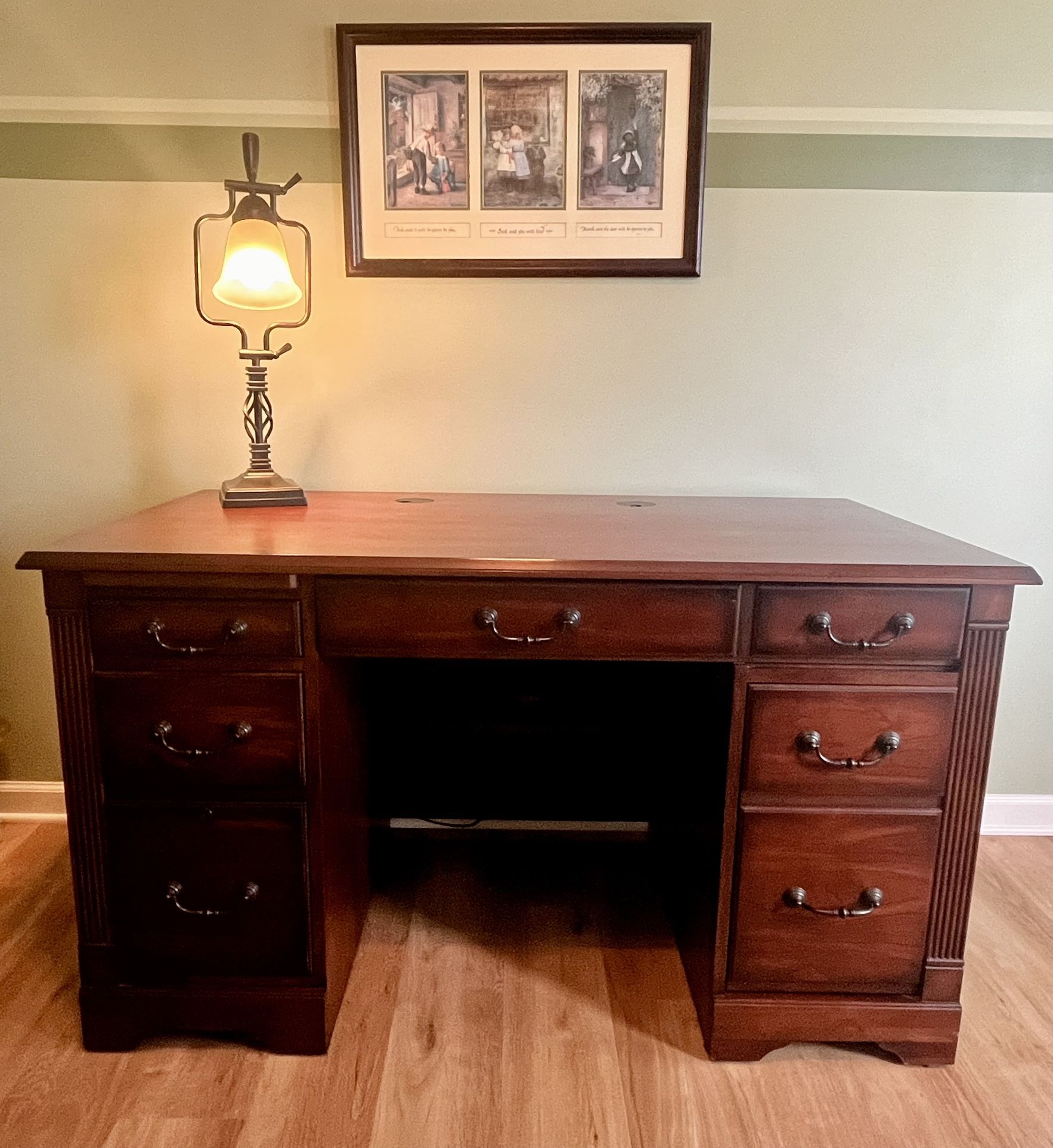Gorgeous Solid Wood Desk