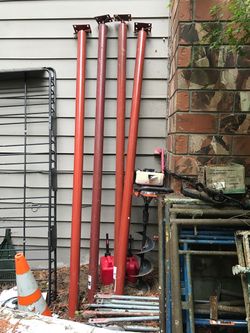 Heavy duty Shoring posts