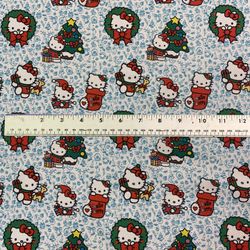 Hello Kitty Xmas Fabric 