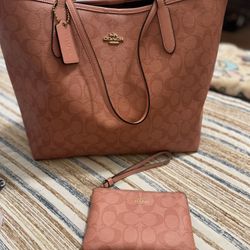 Coach Candy Pink City Tote 