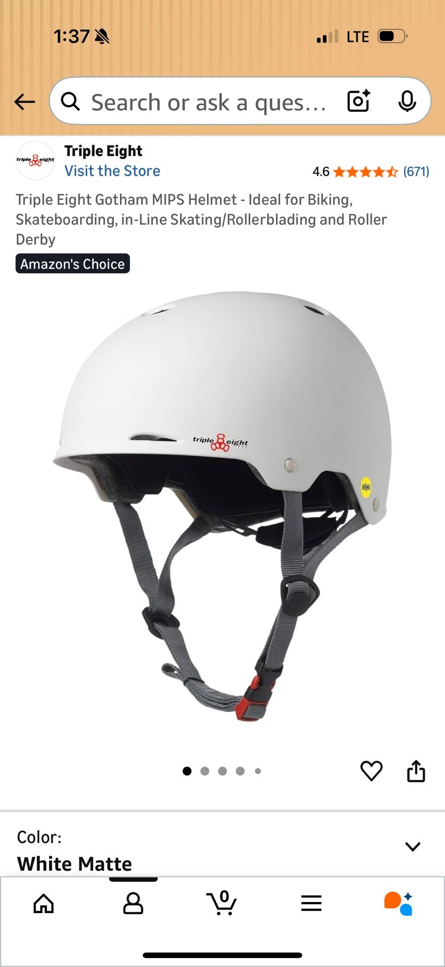 Triple 8 Gotham MIPS Helmet