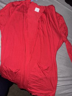 Red Cardigan 