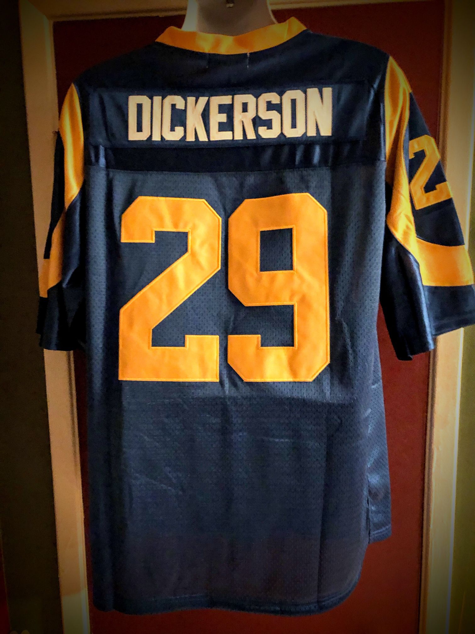 Source Eric Dickerson Blue Throwback American Football Jersey on m
