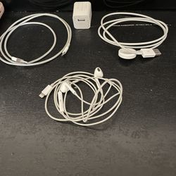 Apple Watch Charger iPhone Phone Charger And iPhone Headphones Everything For 25.00