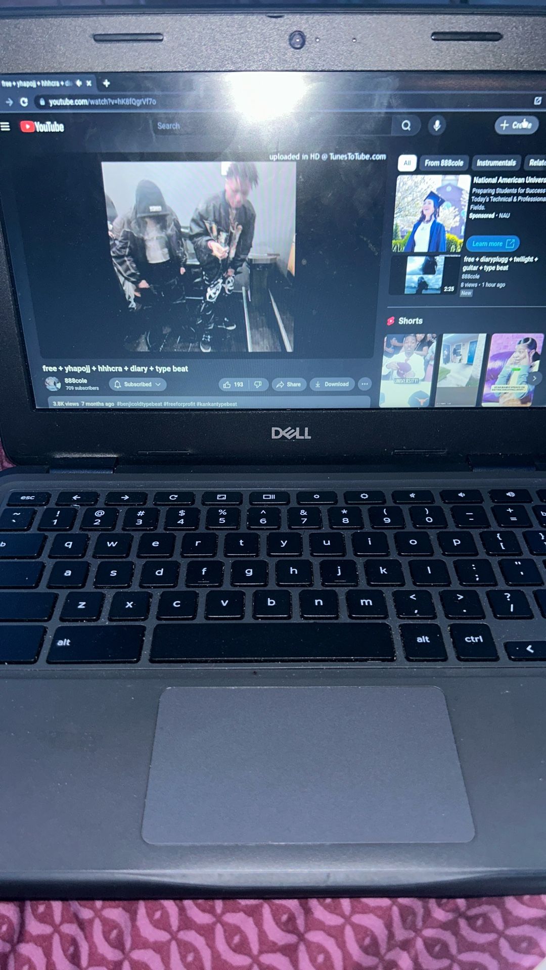 Black Chromebook