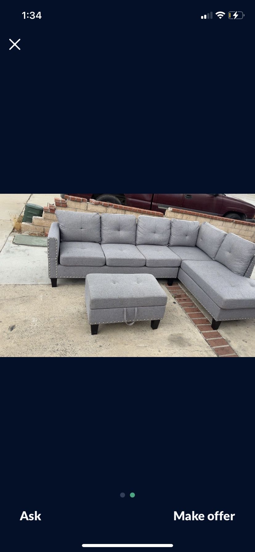 Gray Couch