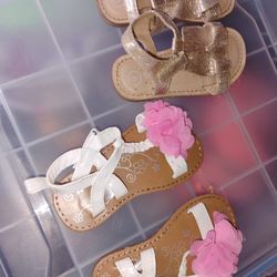 Toddler Girl Size 6 Shoes Bundle