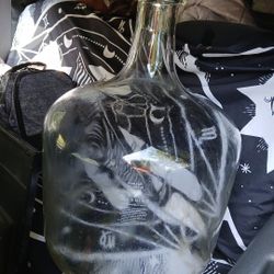 
PYREX 1595-12 12 Gallon (45.5 L) Clear Glass Carboy Solution Bottle – Lab-Grade