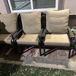 Patio chairs
