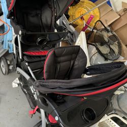 Sit n Stand double stroller