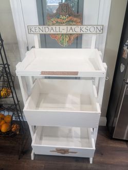 Three tier shelf