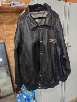 Leather jacket