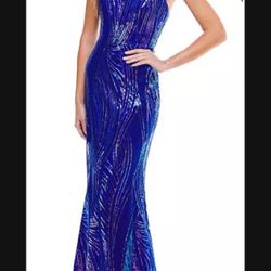 Blue Prom Dress