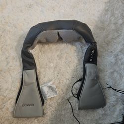 Masajeador de espalda y cuello, masajeador de espalda, tejido profundo, masaje de cuello y hombros con calor,