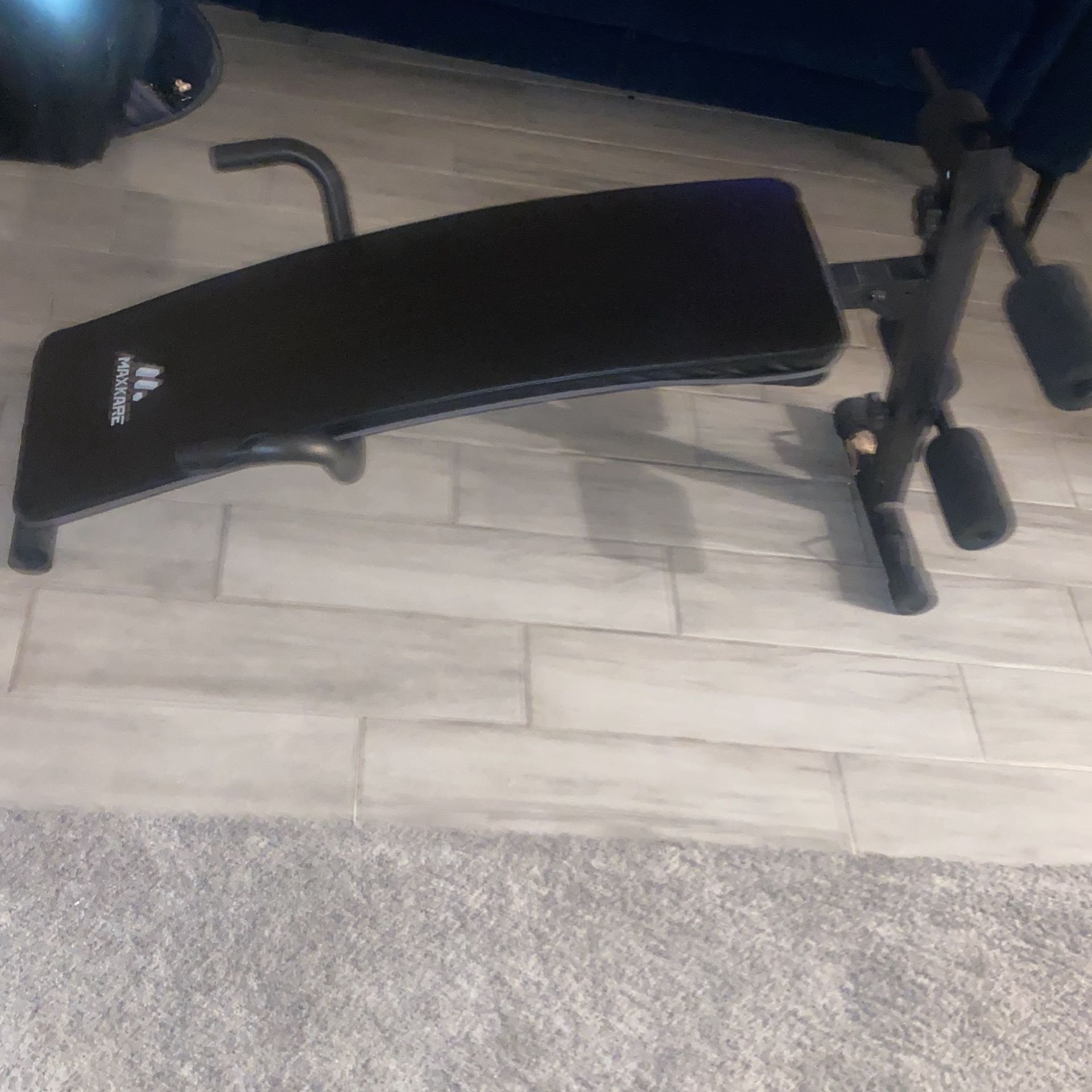 MaxKare Sit Up Bench Ab Workout Exercise For Home Gym