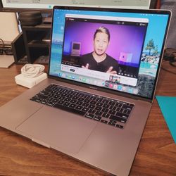 16in  MacBook Pro Laptop, Core i7, Touchbar, Radeon Pro, Newest MacOS