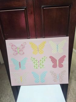 Butterfly Print Picture