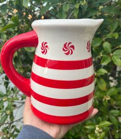 Christmas Pitcher - ceramic