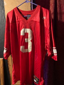 Wichita North High School 1986 Barry Sanders #3 signed/autographed  High School Nike Football Jersey