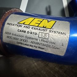 AEM induction And Exhaust Systems carb D-670-15