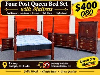 ✅ queen bedroom set ✅
