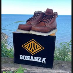 WORK BOOTS 🥾// BONANZA// Steel Toe  And Soft Toe //