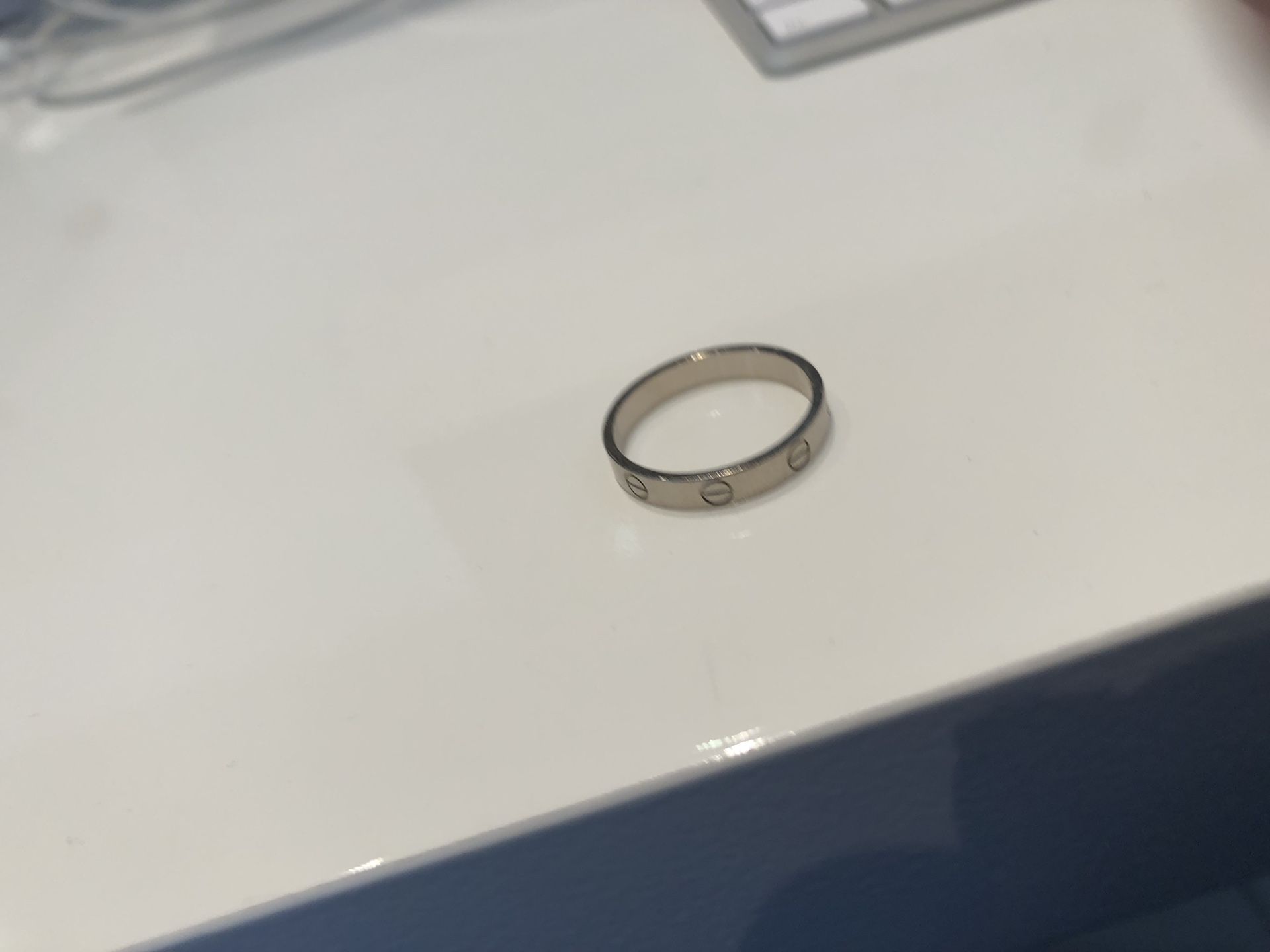 AUTHENTIC Cartier Mini LOVE Ring size 59 eu (size 9)